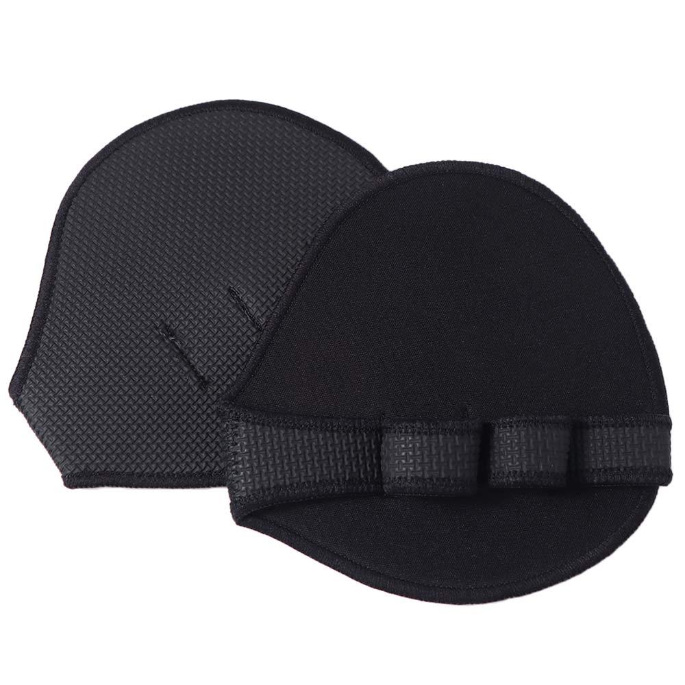 1 Pair Thicken Weightlifting Hand Protect Pads Non-slip Gym Power Gloves Pull-ups