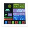 Wireless Weather Clock Digital Thermometer Hygrometer with Touch Screen for Home Use USB 5V