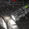 Strong Light Telescopic Zoom  Torch Digital Display Emergency Work Light  Hiking