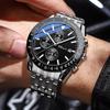CHENXI Top Mens Watch Luxury Multifunctional Chronograph Quartz Watch Luminous Watches For Men Waterproof Mens Gifts Reloj