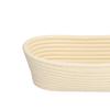 Oval Shape Banneton Basket Food Grade PP Dough Rising Bowl Durable Bread Baking Tool  Home Baking