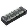 4Pcs Terminal Strip Block TB Fixed Large Current Copper Contactor Circuit Terminal Block 600V 35A 6
