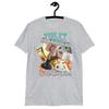 Toilet Clogging Champion Tshirt Funny Meme Graphic Tee Summer Mens and Womens Loose and Breathable Tshirt