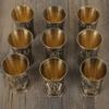 The Revenant Same Style Wine Glass Ancient Egypt Myth Relief Art Copper Shot Glass B52 Cocktail Russia Sikkim Spirits Bullet Cup
