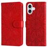 For iPhone 17 Case Sunflower Imprint Leather Wallet Phone Cover