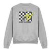 MTV Unisex Adult Checkerboard Logo Sweatshirt