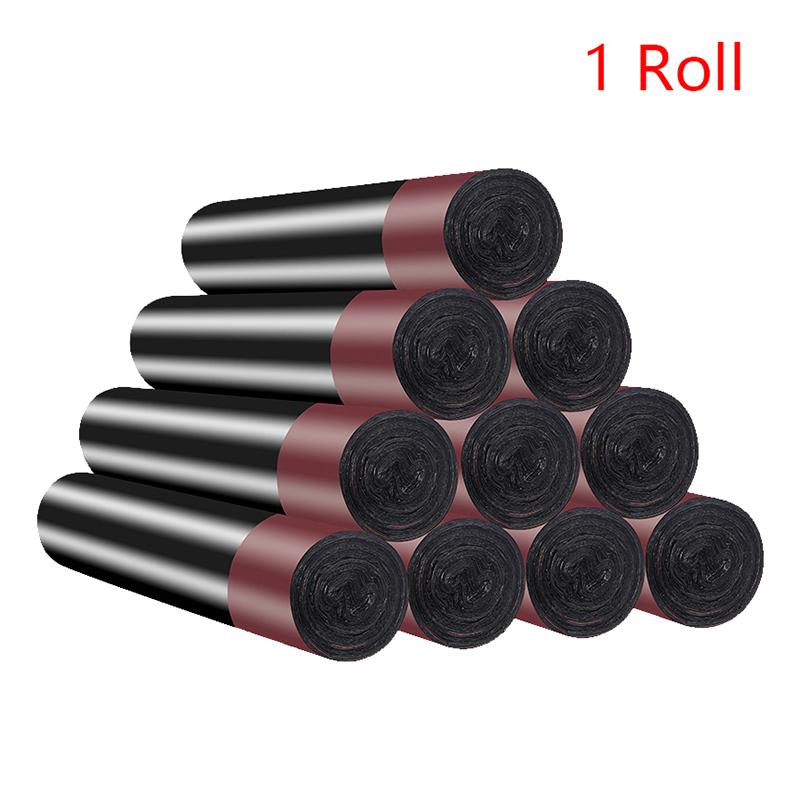 Ручные закрытые утолщенные мусорные мешки одноразовые бытовые мусорные мешки кухонные мусорные мешки для уборки водонепроницаемые для хранения