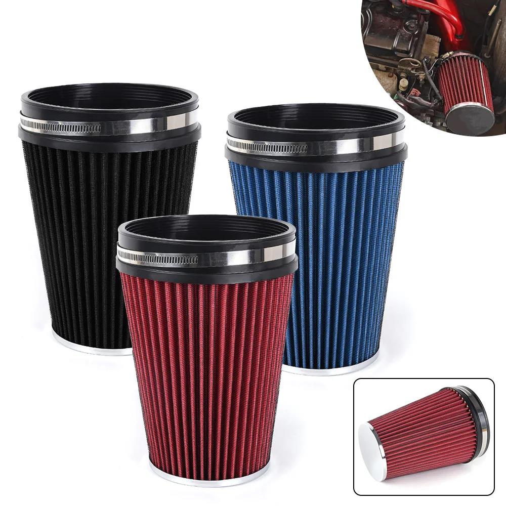 152mm Car High Flow Cold Air Intake Air Filter Power Inlet System Mushroom Head Air Cleaner 6 inch Universal Air Filters 7
