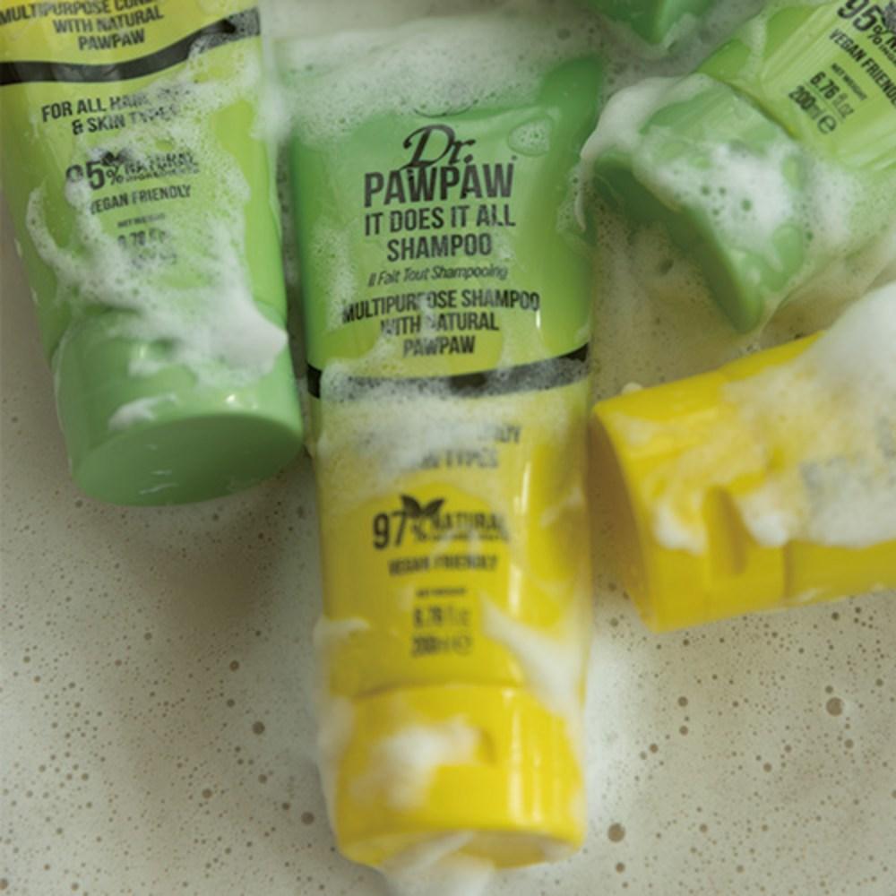 Доктор. Popo Popo Duo All-in-One Shampoo 200 мл + Conditioner 200 мл Set Mango Coconut Fragrance, 200 мл, 1 набор
