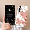 Горячие чехлы для Samsung S25 Plus Ultra A16 A23 A36 A56 F14 4G 5G чехлы красочные опавшие листья супер ударопрочный мягкий силиконовый корпус для Samsung бампер