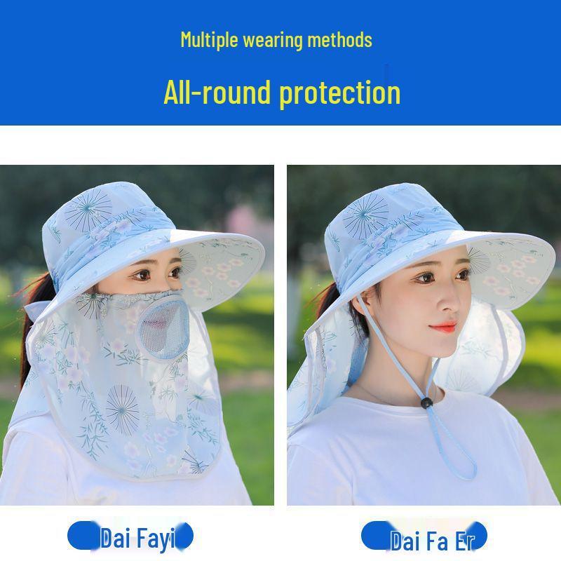 Дышащая широкополая шляпа от солнца для женщин среднего и пожилого возраста - Летняя мода и защита от ультрафиолета
