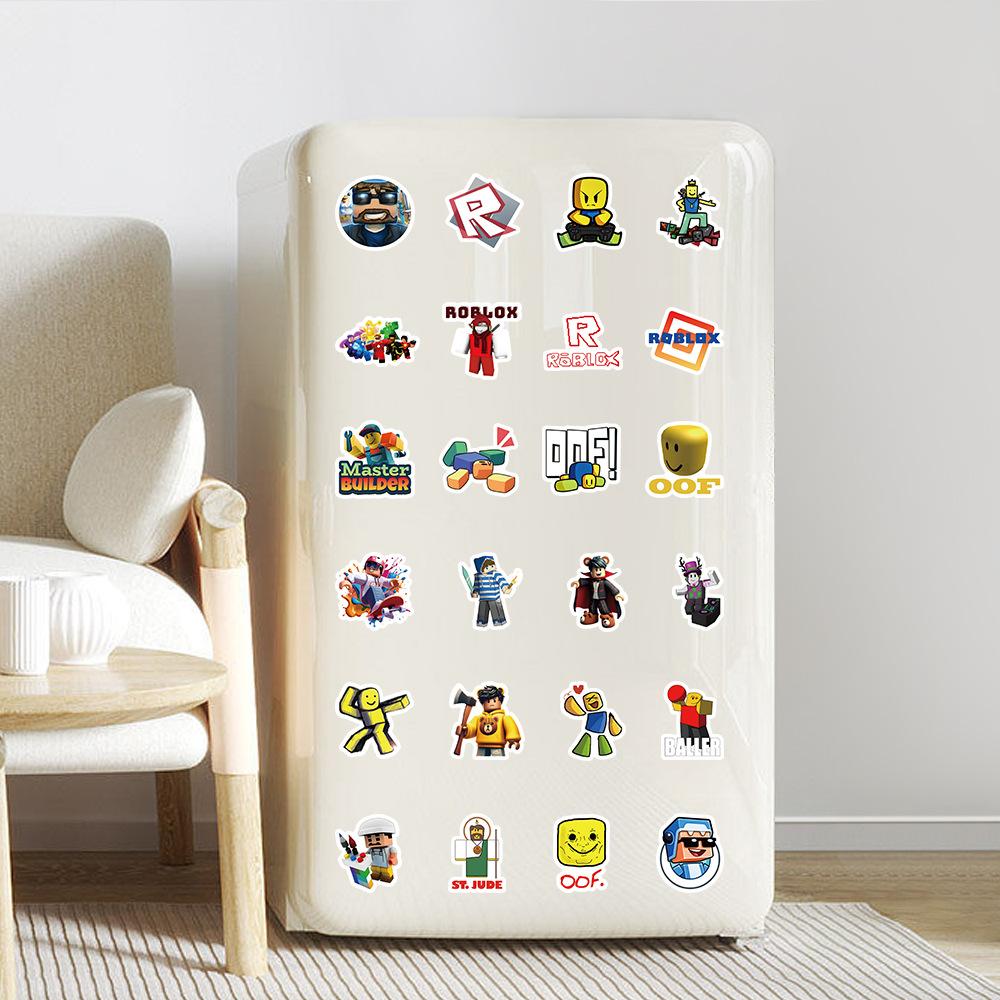 New Roblox 103 Sheets Of Classic Stickers,  And Creative Decorations, Hand Books, Water Bottles, Waterproof Stickers