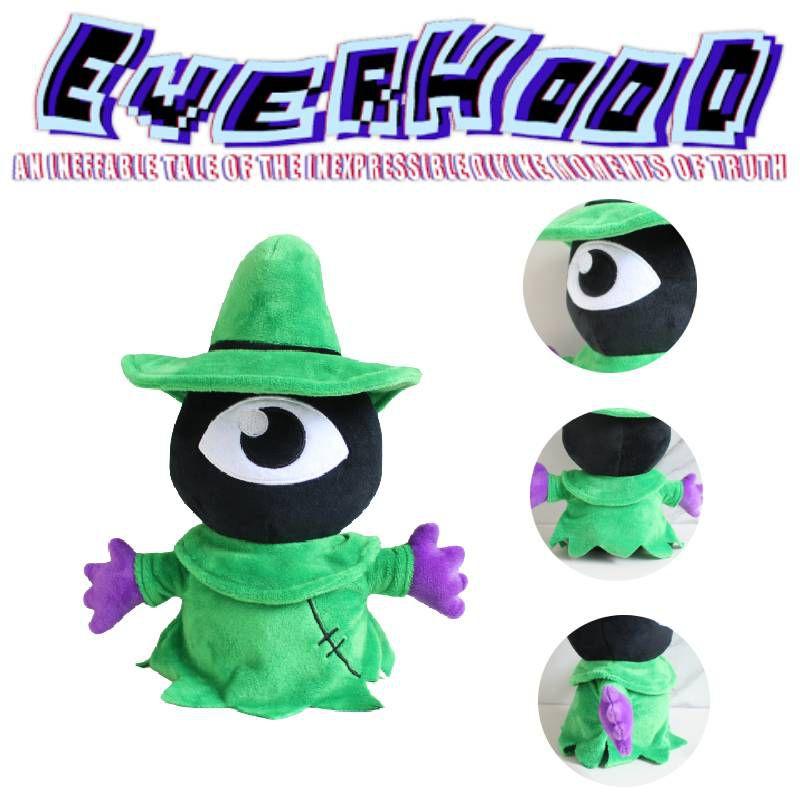 Delightful Green Mage Everhood Plush Toys Game Cartoon Filling Doll Christmas Gift