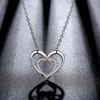 Hot Sale Digital Unlimited Love Necklace for Women's Trendy Love Heart-shaped Pendant Collarbone Chain
