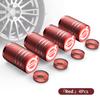 For Volvo V639Car Wheel Tire Valve Caps Tyre Stem Covers Airdust Waterproof For Volvo XC90 XC60 V50 S60 V70 V60 V40 S90 olestar AWD XC40 S80 T