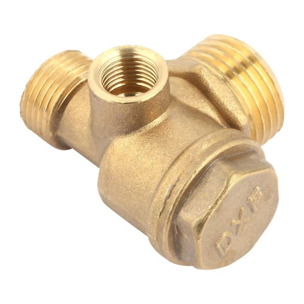 Male Threaded Check Valve Air Compressor Valve The Old or Broken Check Valve of Air Compressor.
