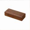 Portable Solid Wood Glasses Case Walnut Retro Style Eyewear Organizer for Men & Women Business Travel Myopia Storage Box Gift
