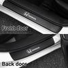 4Pcs Carbon Fiber Car Door Threshold Sill Sticker Badge For Honda Mugen Typer ACCORD Airwave Avancier Civic INSPIRE GK5 CRV XRV RF6
