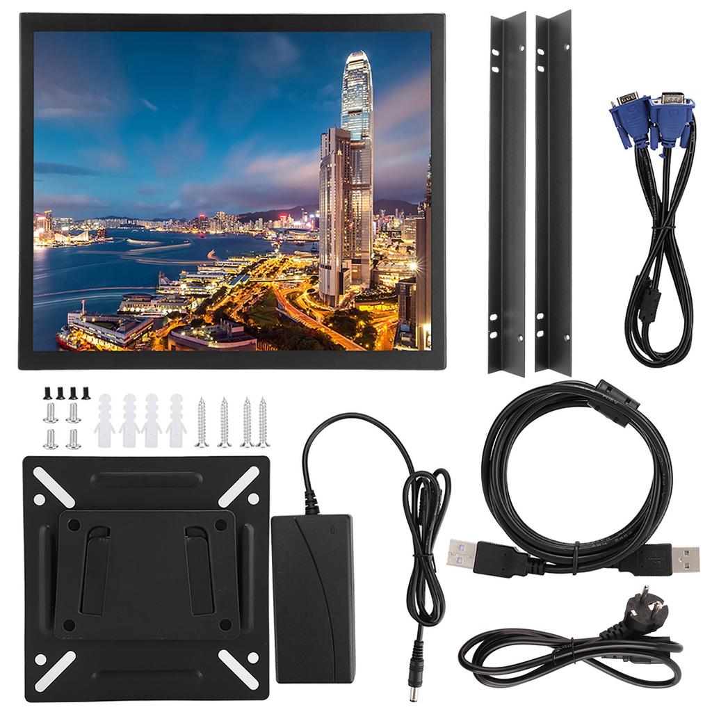 17-дюймовый многоточечный емкостный сенсорный экран 1280x1024 4:3 Встроенный промышленный монитор