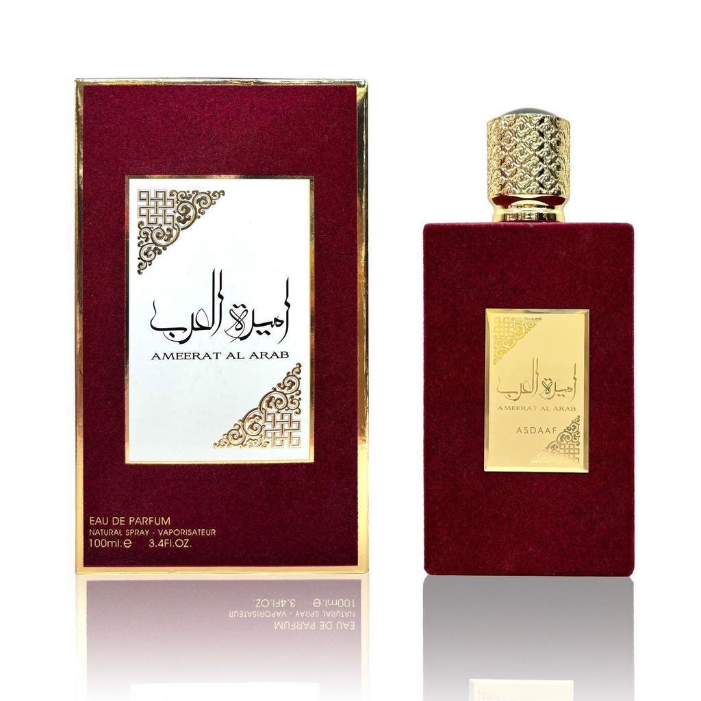 Asdaaf Ameerat Al Arab EDP 100 мл – Цветочно-ориентальный аромат, Унисекс, Стойкие духи, Доступная арабская роскошь