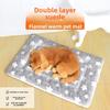 Winter Warm Dog Bed Pet MATS, Dog Sleeping MATS, Winter Cat Bed Cage MATS, Sleeping Ground MATS, Quilts and Blankets