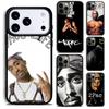 Чехол для телефона с изображением хип-хоп исполнителя 2Pac Для iPhone 17 16 15 14 13 12 11 Pro Max Plus 17Air Мягкий силиконовый чехол