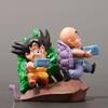 Аниме Dragon Ball Гоку Дает Молоко Гоку Клин Веджета Фриза ПВХ Модель Статуя Коллекция Украшение Игрушки Подарок