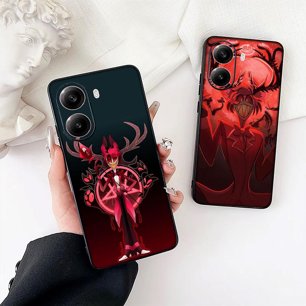 H-Hazbins Angel Hotels Charile Dust Alastor Phone Case for Apple iPhone 12 13 Mini XS 11 Pro Max 7 8 Plus + XR 8+ X SE 2020 SE3