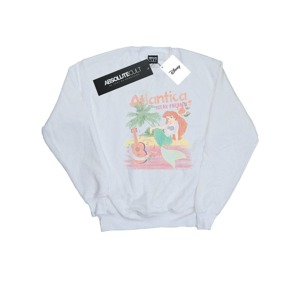 Disney Mens The Little Mermaid Greetings From Atlantica Sweatshirt