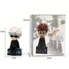 11 см Аниме Фигурка Jujutsu Kaisen Серия Чиби Сидящие Сатору Годжо/Гето Сугуру Фигурка Действия Фушигуро Тодзи/Оккоцу Юта Фигурка