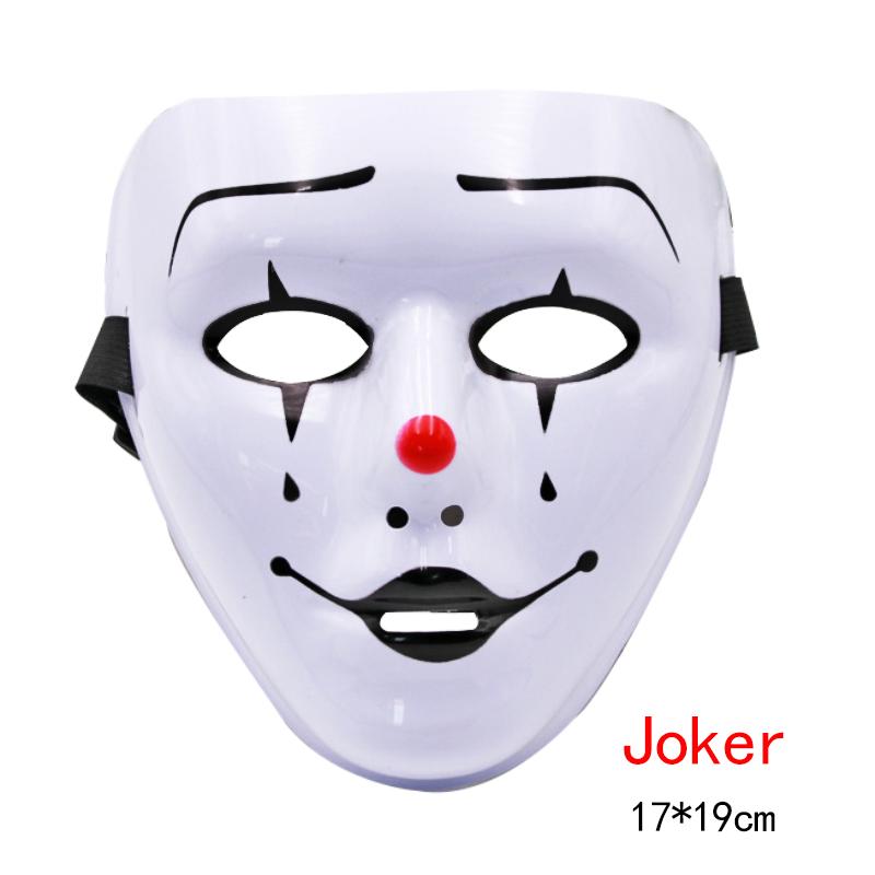 Halloween Masks: V for Vendetta, Saw, Banno Clown, Skull - Unisex for Parties & Street Dance