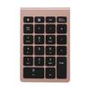 Bluetooth Numeric Keypad 22 Keys Wireless Ultra Thin Ergonomic Mini Numpad Keyboard for Android for Windows PC Laptops