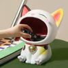 Creative Cute Big Mouth Cat Cartoon Living Room Decoration Key Storage Doll Tray Storage Ornaments Home Moving Gift