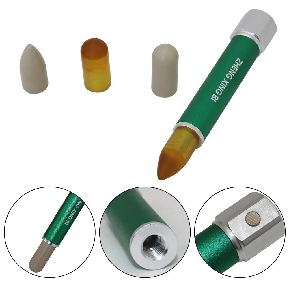 6 шт. Нок-инструменты Карандаш для выстукивания Инструмент для ручной рихтовки вмятин без покраски автомобиля Съемный набор Инструмент для ремонта вмятин PEI Набор инструментов с винтом