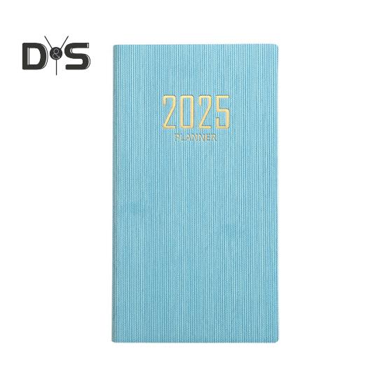 Плотная бумага Блокнот Гладкое письмо Без растекания чернил Обложка из искусственной кожи Формат А6 Бумажный ежедневник Рабочий график Журнал