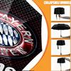 Custom Name Personalized FC Bayern Print Umbrella, Auto Open Close, 8‑Rib Sturdy Frame, Commute Camping Hiking Use, Birthday Gift