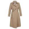 Spring and Autumn Overcoat For Women Slim Fit and Thin Trench Coat Women's Mid-Length Khaki Large Size Fashion Coat