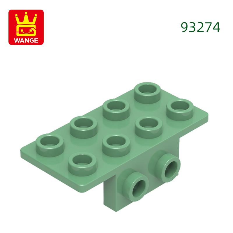 Нетоксичный 78 шт./лот 93274 Кронштейн 1x2 - 2x4 Блок Цветные детали для сборки MOC, совместимые с Brick, DIY, Детская игрушка, Детали для сборки