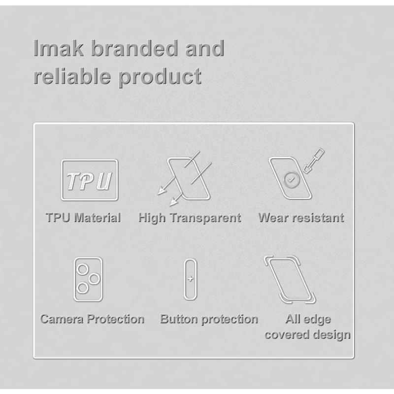 For Samsung Galaxy A16 5G Phone Case IMAK Soft Slim Case UX-5 Series