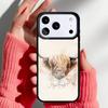 Чехол для телефона с изображениями шотландских коров для iPhone 17 16 15 14 13 Pro Max Задняя крышка для 12 11 Pro Coque