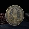 Yes Or No Prediction Decision Coin, Copper Plated Coin, Souvenir Commemorative Coin