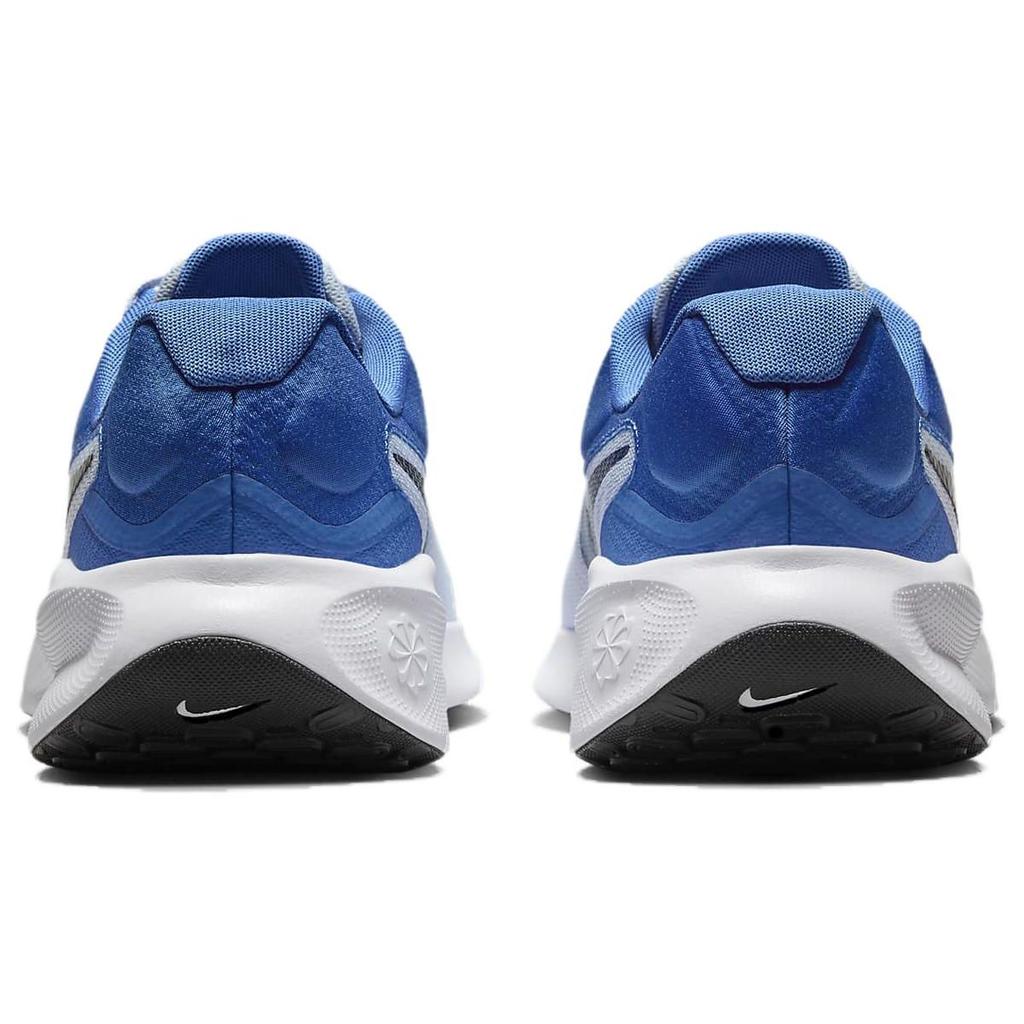Nike Revolution 7 Extra Wide Light Armory Blue Мужские кроссовки Star-Blue Green-Strike Black FB8501-402