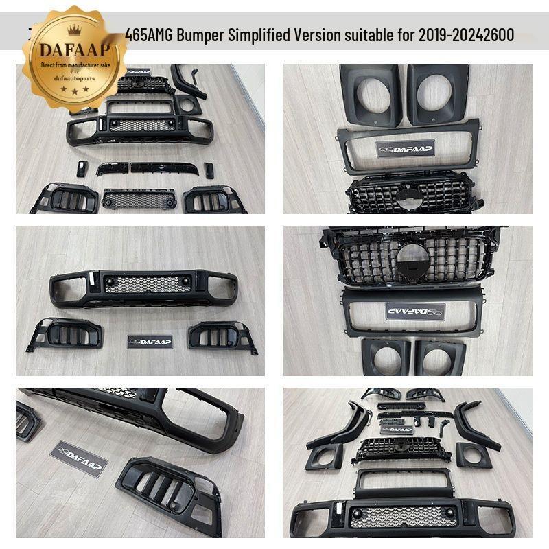 Обновление обвеса кузова в стиле AMG для Mercedes-Benz G-Class W464 на W465 (2019-2024 гг.)