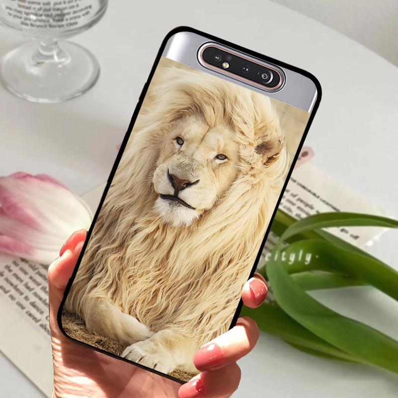Чехол для Samsung Galaxy A80 A 80 Ударопрочный Мягкий ТПУ Силиконовый Чехол для Телефона Для Samsung Galaxy A80 Funda A80 2019 Capa Мультяшный