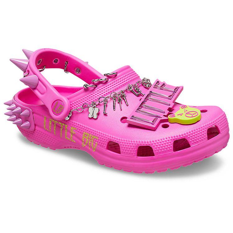 Crocs X Littlebig Классические клоги-сандалии Розовые Унисекс 207546-6QQ