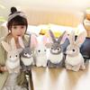 Easter Gift Soft Plush Rabbit Toy Stuffed with PP Cotton Eco-Friendly Lifelike White Stress Relief Plush Animal Stuffed Toys
