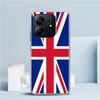 Флаг Великобритании Union Jack Англия Мягкий чехол для телефона Xiaomi Redmi Note 15 14 13 12 Pro Plus 14S 11S 11T 11E 10S 10 4G Узор Sh