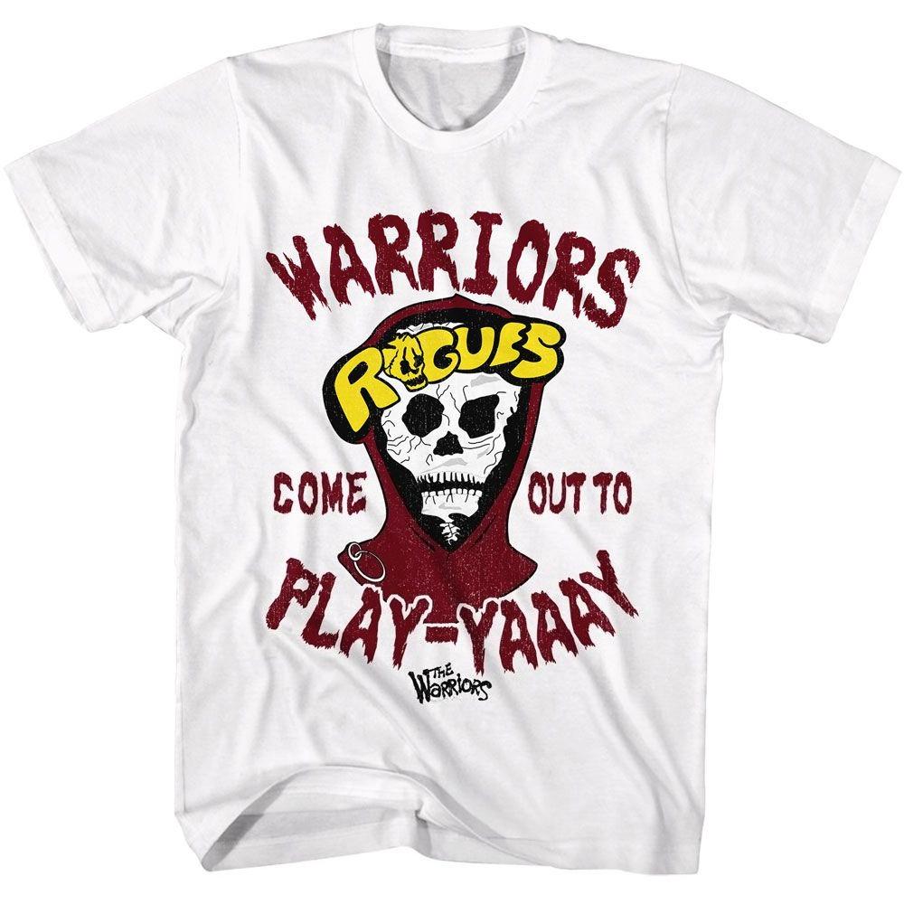The Warriors Come Out To Play NYC Graphic T Shirt Retro s Cult Classic Movie Streetwear Cotton Tee