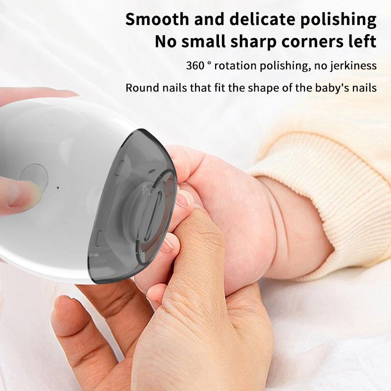 Электрические кусачки для ногтей с подсветкой Автоматический триммер для маникюра Взрослый Детский Ноготь на пальце руки Ноготь на пальце ноги Ножницы Педикюр Полировка Ногтей Кусачки