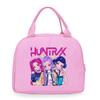 Детские Девочки Kpop Руми Зои Мира Дерпи Саджабойс С Принтом Студенческие Водонепроницаемые Сумки для Еды Ланч-бокса Повседневные Сумки